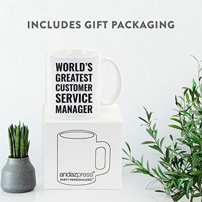 Gift for Men or Women World s Greatest | Customised Coffee Mug | 11 OZ