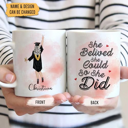 Personalized Graduation Customized Gift For | Customised Coffee Mug | 11 OZ