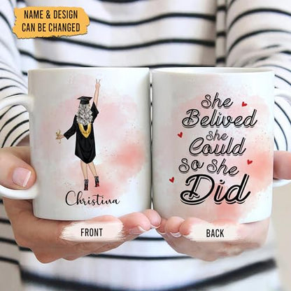 Personalized Graduation Customized Gift For | Customised Coffee Mug | 11 OZ