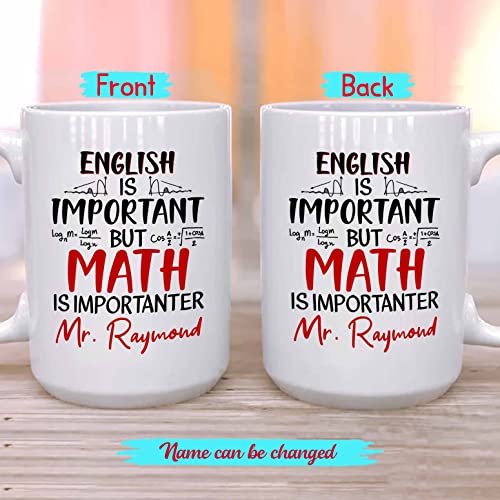 Personalized Choose Name English Is | Customised Coffee Mug | 11 OZ