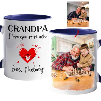 Personalized Transform Your Photos Into Art | Customised Coffee Mug | 11 OZ