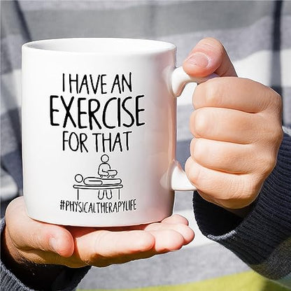 Funny PT Physical Therapy Gift Graduate | Ceramic Coffee Mug | 11 OZ