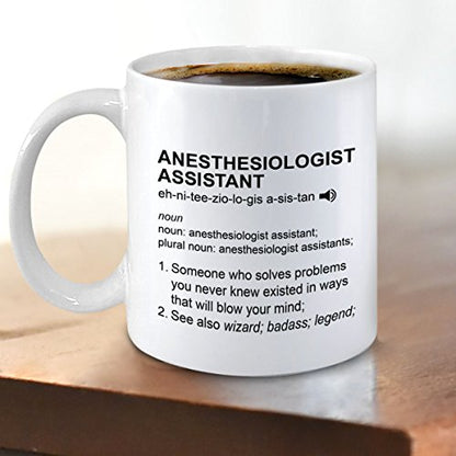 Anesthesiologist Assistant Anesthesiology | Ceramic Coffee Mug | 11 OZ