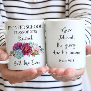 Personalized JW Pioneer School Class of | Customised Coffee Mug | 11 OZ