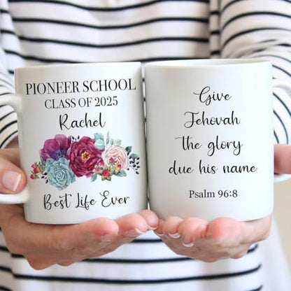 Personalized JW Pioneer School Class of | Customised Coffee Mug | 11 OZ
