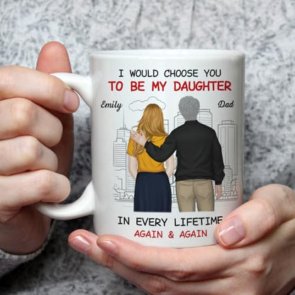 Wrappiness Personalized To My Daughter from | Customised Coffee Mug | 11 OZ