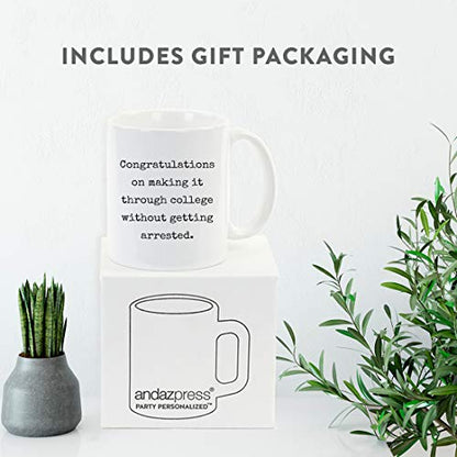 Graduation Gift Congratulations on Making it | Ceramic Coffee Mug | 11 OZ