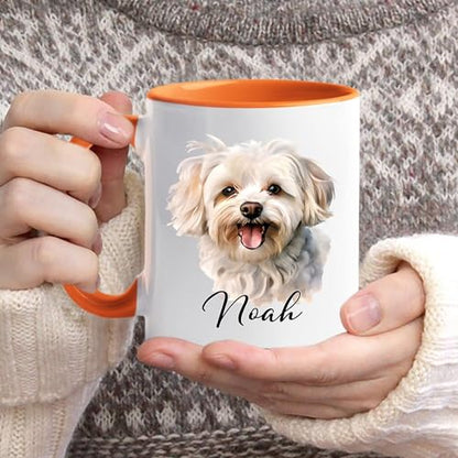 Unique Maltese Accent Personalized Malta | Customised Coffee Mug | 11 OZ