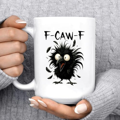 Personalized FCAWF Crow Humor Accent Funny | Customised Coffee Mug | 11 OZ