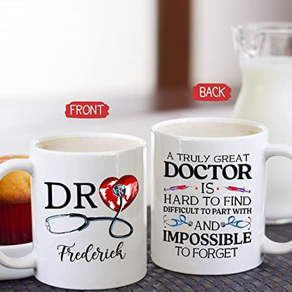 Personalized Custom A Truly Great Doctor Is | Customised Coffee Mug | 11 OZ