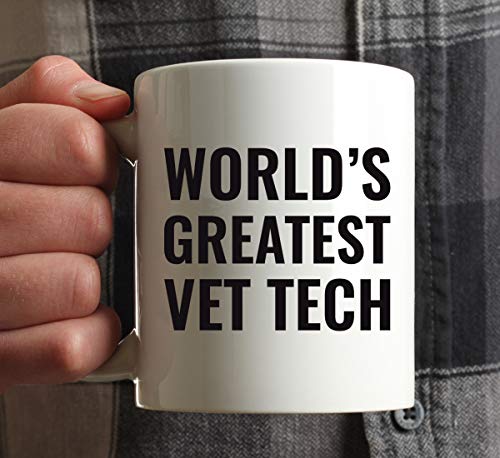 Gift for Men or Women World s Greatest Vet | Ceramic Coffee Mug | 11 OZ