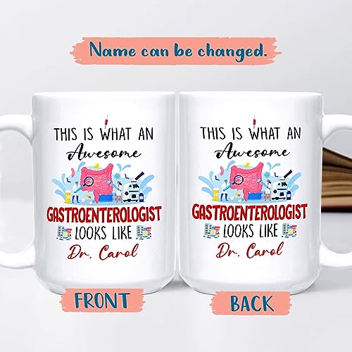 Personalized Name Gastroenterologists This | Customised Coffee Mug | 11 OZ