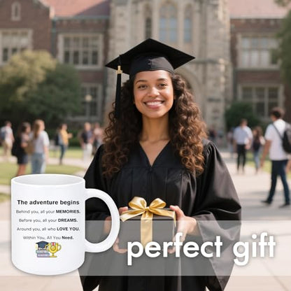 Mens Gifts for Christmas Graduation Her Him | Ceramic Coffee Mug | 11 OZ