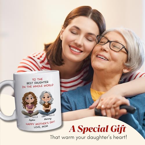 Wrappiness Personalized Mothers Day for | Customised Coffee Mug | 11 OZ