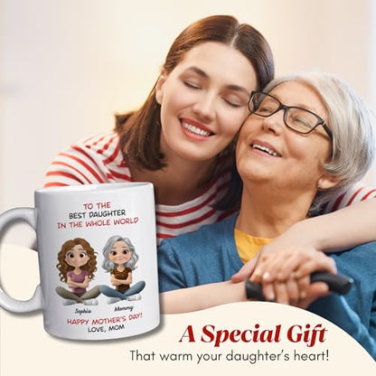 Wrappiness Personalized Mothers Day for | Customised Coffee Mug | 11 OZ