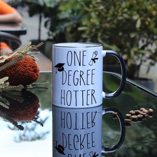 2026 One Degree Hotter Funny College Master | Ceramic Coffee Mug | 11 OZ