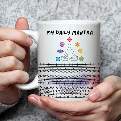 Wrappiness Hidden Message Daily Mantra | Ceramic Coffee Mug | 11 OZ