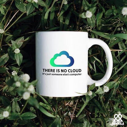There Is No Cloud Programmer Gifts Computer | Ceramic Coffee Mug | 11 OZ