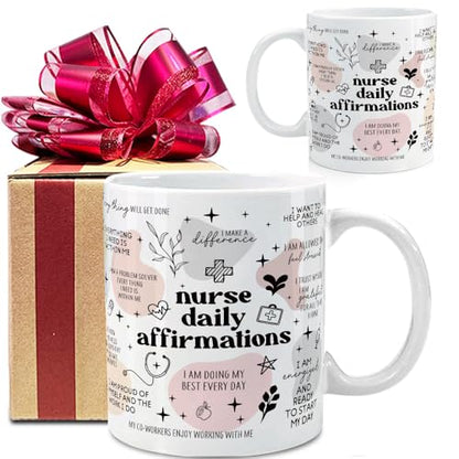 VLUG Nurse Appreciation Gifts for Women Nurses | Ceramic Coffee Mug | 11 OZ