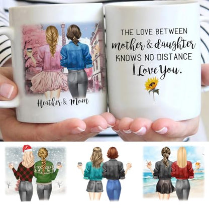Personalized Mom from Daughter Mother s Day | Customised Coffee Mug | 11 OZ