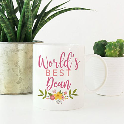 Teacher Gag Gift Floral Flowers Design Funny | Ceramic Coffee Mug | 11 OZ