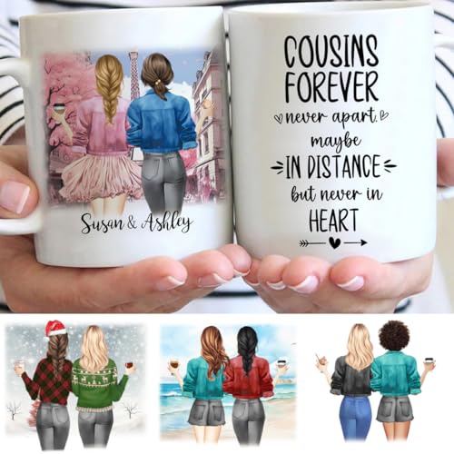 Mother s Day Gift Customized Cousin | Customised Coffee Mug | 11 OZ