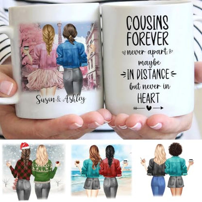 Mother s Day Gift Customized Cousin | Customised Coffee Mug | 11 OZ