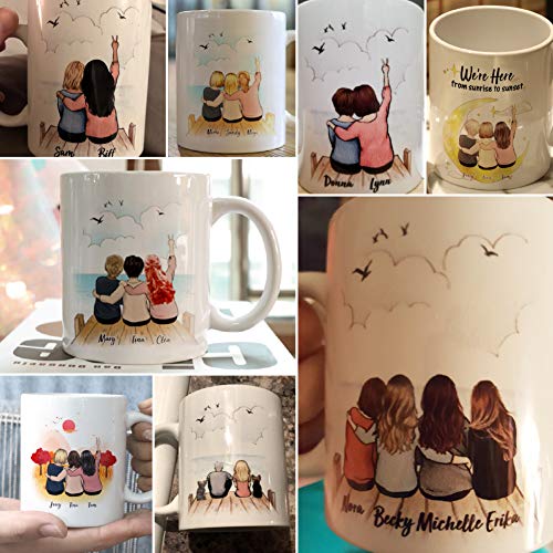 Custom Best Friend Personalized Photo for | Customised Coffee Mug | 11 OZ