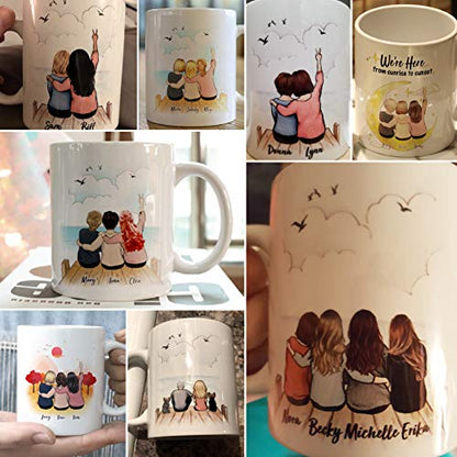Custom Best Friend Personalized Photo Funny | Customised Coffee Mug | 11 OZ