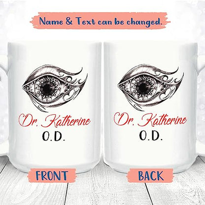 Personalized Evil Eye Gift Ophthalmologist/Eye Doctor | Coffee Mug | 11 OZ