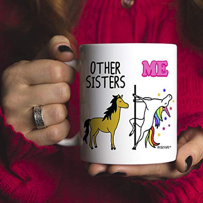 Other Sisters Me Unicorn Novelty For Little | Ceramic Coffee Mug | 11 OZ