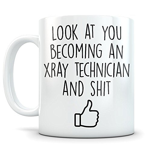 XRAY Graduation Gifts Future Technician | Ceramic Coffee Mug | 11 OZ