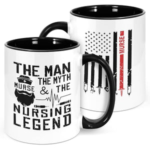 Male Nurse Gifts for Men Nurses Week Gift | Ceramic Coffee Mug | 11 OZ