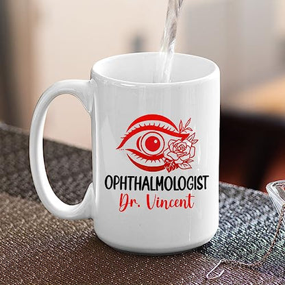 Personalized Birthday Ophthalmologist Gift | Customised Coffee Mug | 11 OZ