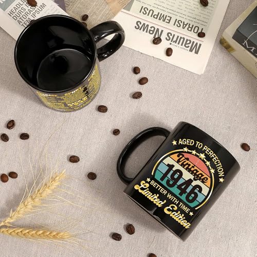 Bonus Dad Men Daddy Grandpa Papa Husband Father Stepdad Father in Law | Ceramic Coffee Mug | Father's Day Gift | Stylish Printed Design | Tea & Coffee Cup | 11oz - Black