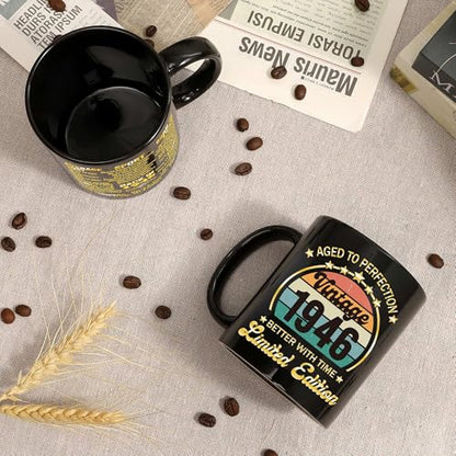 Bonus Dad Men Daddy Grandpa Papa Husband Father Stepdad Father in Law | Ceramic Coffee Mug | Father's Day Gift | Stylish Printed Design | Tea & Coffee Cup | 11oz - Black