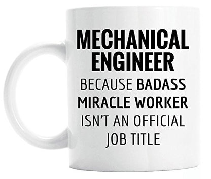 Gift for Mechanical Engineer Funny Graduation | Ceramic Coffee Mug | 11 OZ