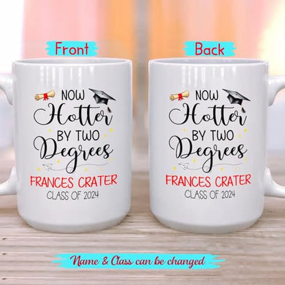 Now Hotter By Two Degree Personalized | Customised Coffee Mug | 11 OZ