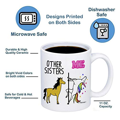 Other Sisters Me Unicorn Novelty For Little | Ceramic Coffee Mug | 11 OZ