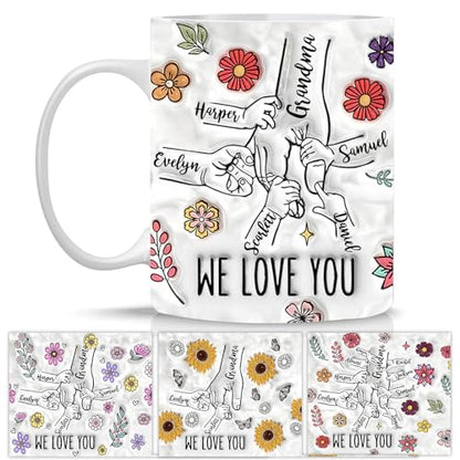 Custom Mothers Day Gifts for Nana | Customised Coffee Mug | 11 OZ
