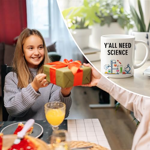 RZHV Y All Need Science Funny Scientist | Ceramic Coffee Mug | 11 OZ