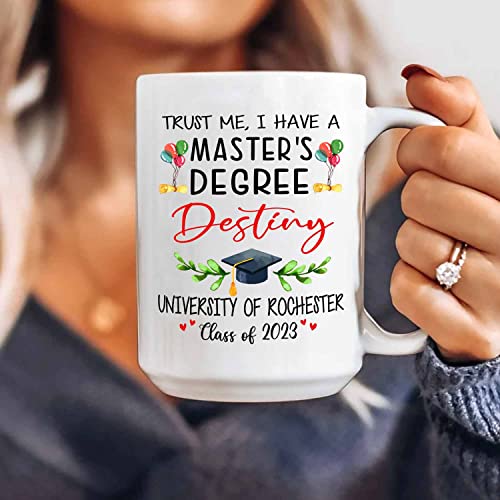 Personalized Graduation Travel Gifts Trust | Customised Coffee Mug | 11 OZ