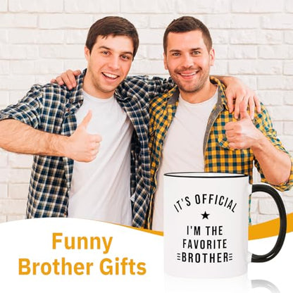 Gifts for Brother Birthday Funny from Sister | Ceramic Coffee Mug | 11 OZ