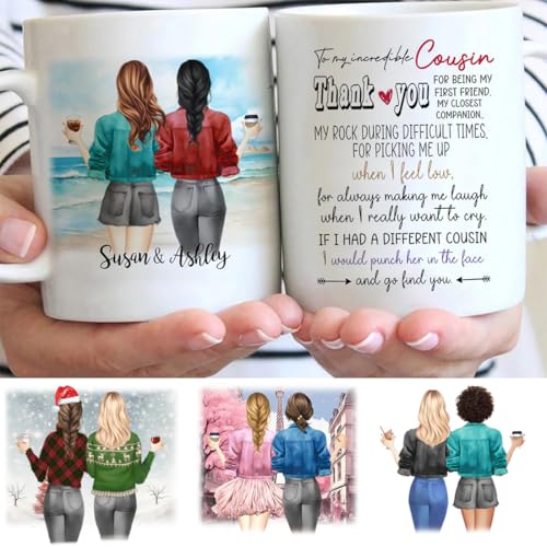 Personalized Cousin from Mother s Day Ideas | Customised Coffee Mug | 11 OZ
