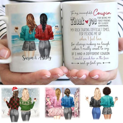 Personalized Cousin from Mother s Day Ideas | Customised Coffee Mug | 11 OZ