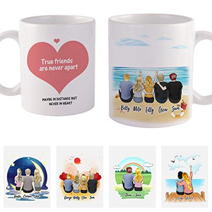 Custom Best Friend Personalized Photo Funny | Customised Coffee Mug | 11 OZ