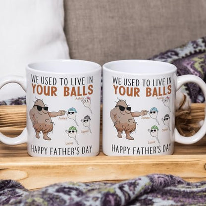 Funny Dad Happy Father s Day Gift for from | Customised Coffee Mug | 11 OZ