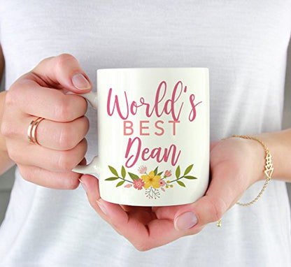 Teacher Gag Gift Floral Flowers Design Funny | Ceramic Coffee Mug | 11 OZ