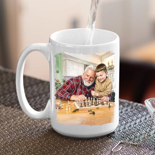 Personalized Transform Your Photos Into Art | Customised Coffee Mug | 11 OZ