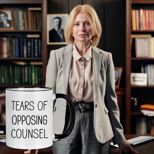 Maustic Lawyer Gifts for Men Women Tears of | Ceramic Coffee Mug | 11 OZ